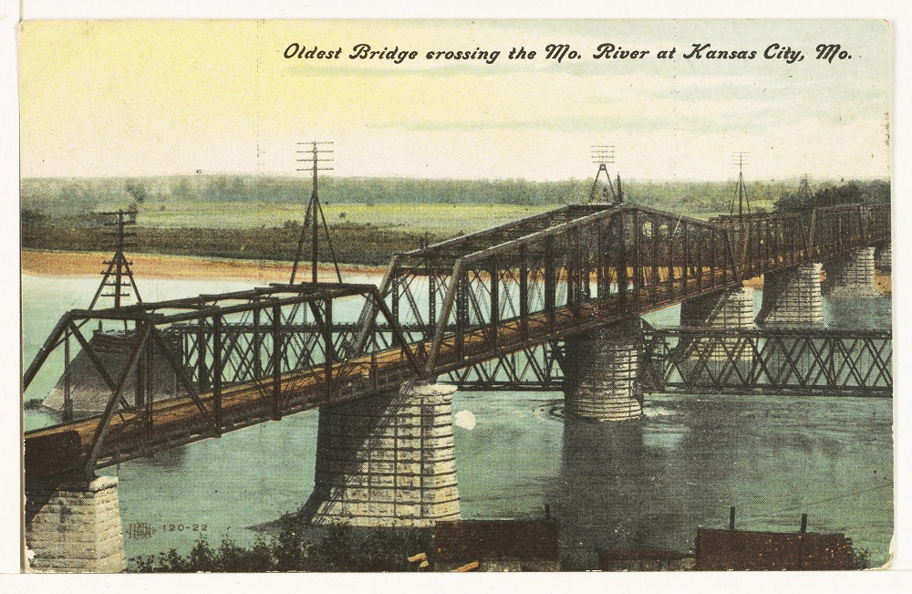 Hannibal Bridge postcard, undated