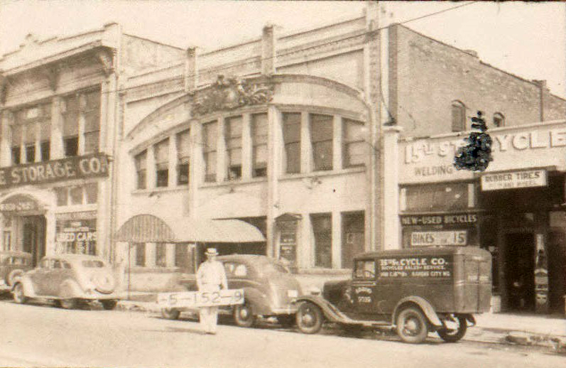 Paseo Dance Hall at 1430 Paseo Blvd. Courtesy Missouri Valley Special Collections.
