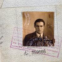 Ernest Hemingway's Passport Photo