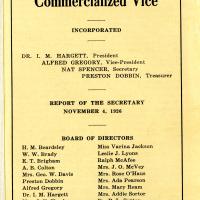 Society for Suppression of Commercialized Vice, Incorporated