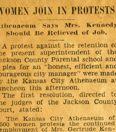 News Clip Women Join Protests