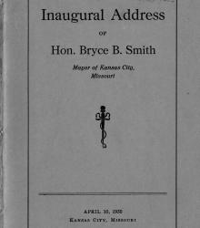 Inaugural Address of Hon. Bryce B. Smith