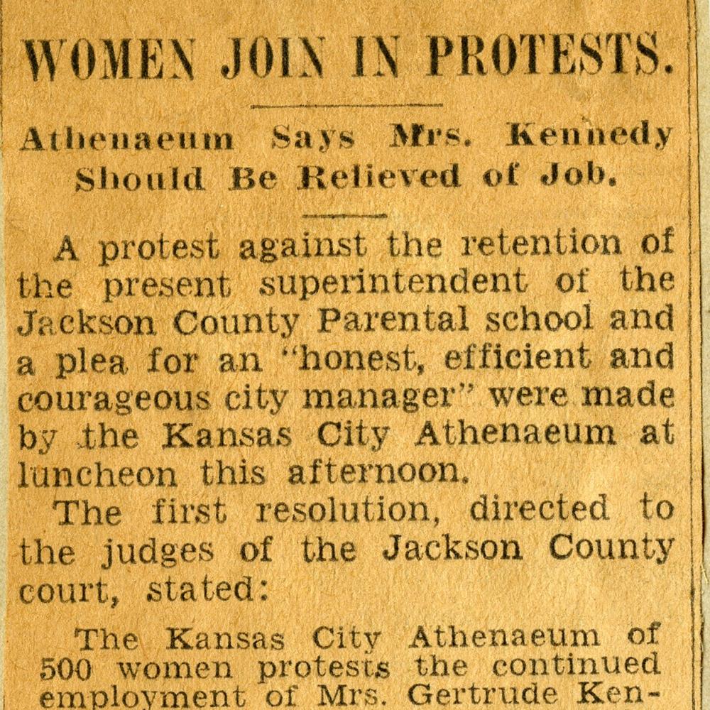 News Clip Women Join Protests